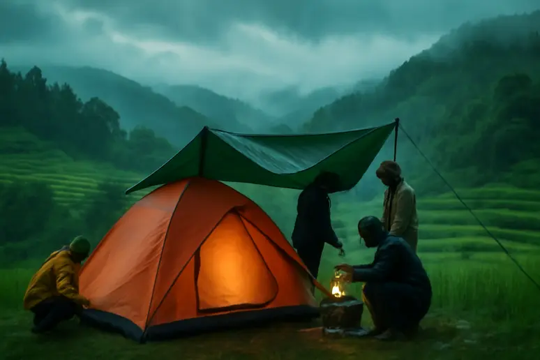 พิชิตหน้าฝน! จุดกางเต็นท์เด็ด ต้องรอดทุกสถานการณ์ ปีนี้!